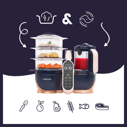 Babymoov - Robot multifunctional 5 in 1 Nutribaby (+) XL