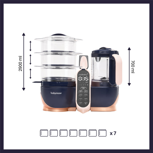 Babymoov - Robot multifunctional 5 in 1 Nutribaby (+) XL