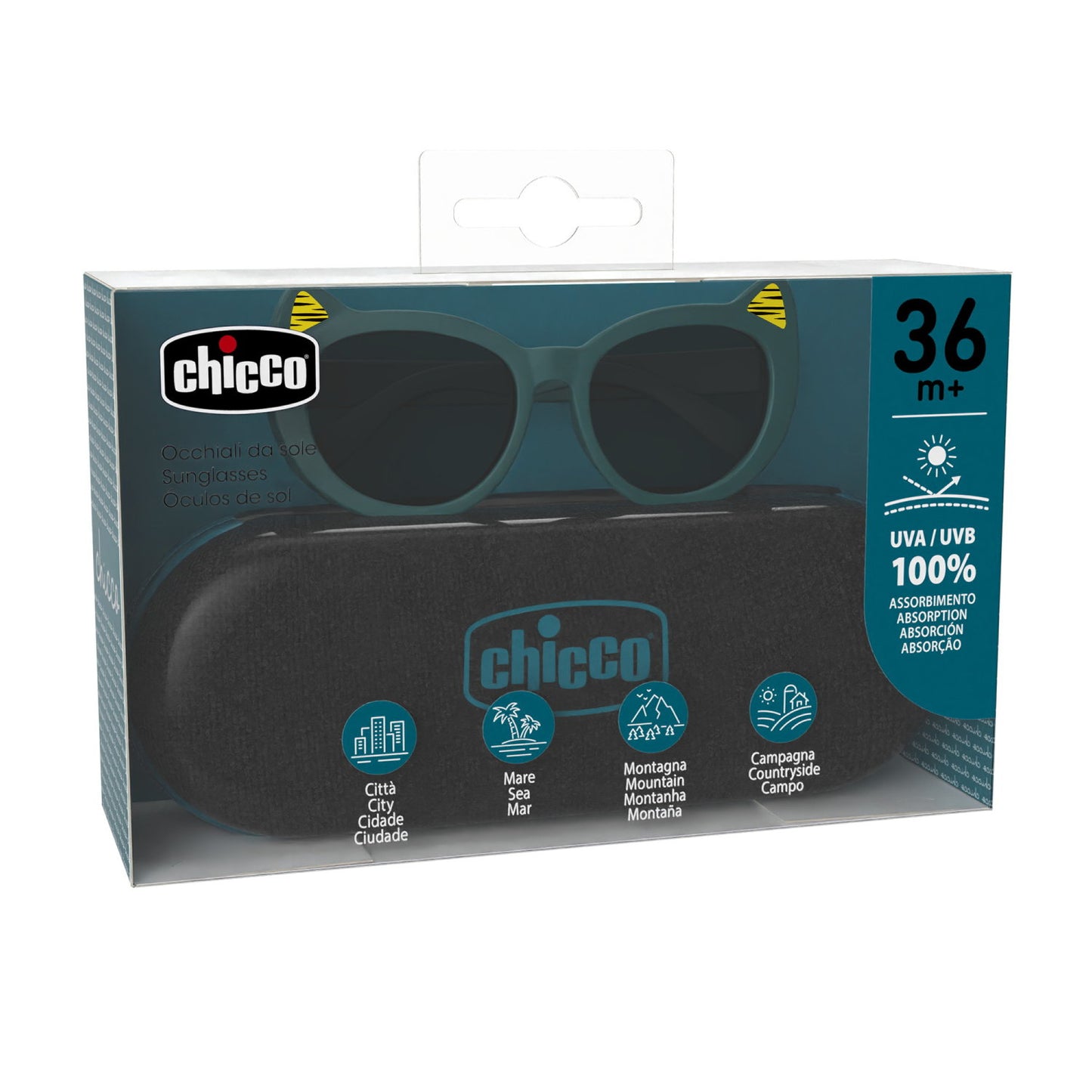 Ochelari de soare pentru copii Chicco, fete, 36luni+