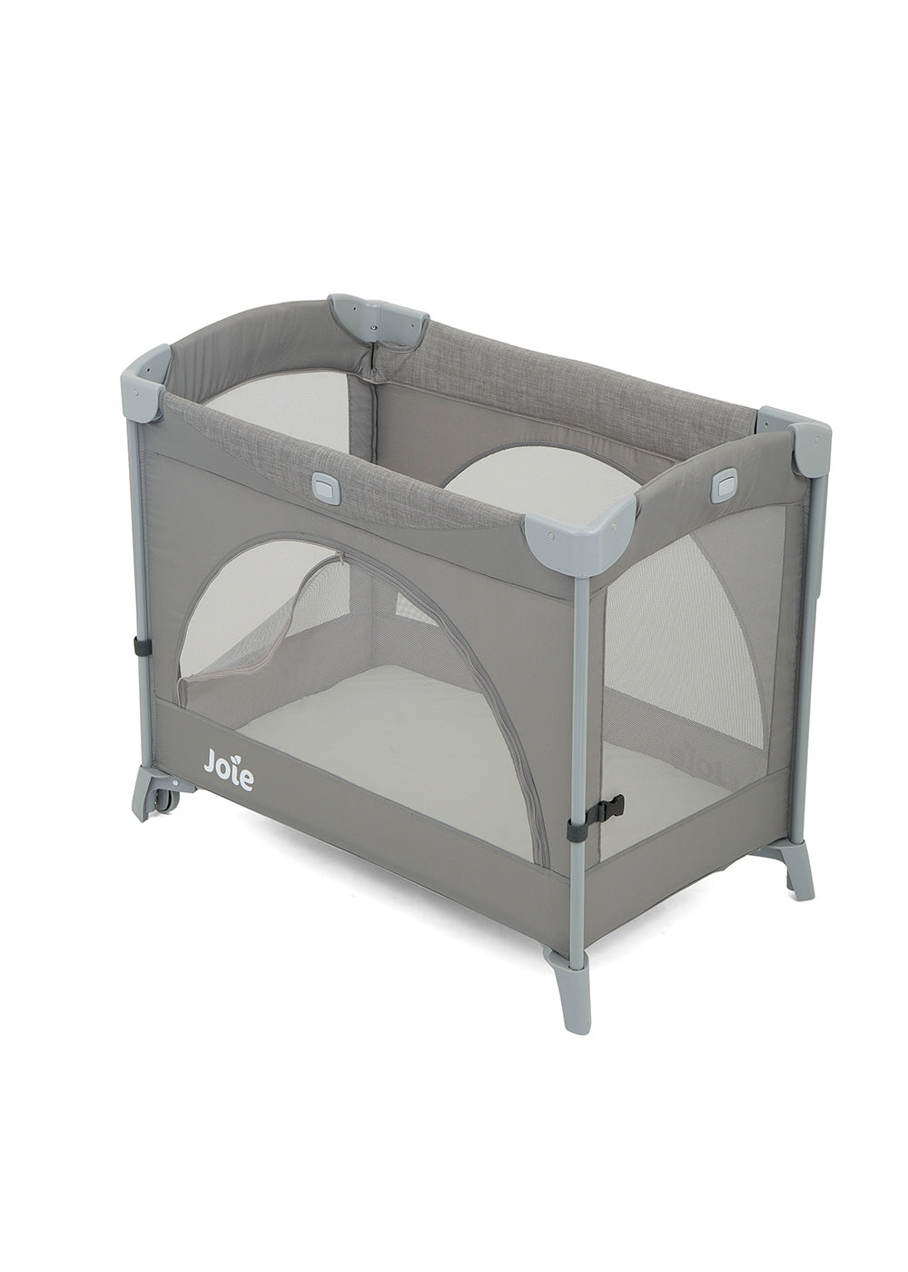 Joie - Patut pliant pentru cosleeping Kubbie Foggy Gray