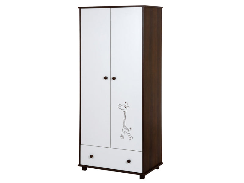 Mobilier Camera copii Si Bebelusi KLUPS SAFARI GIRAFFE Wenge
