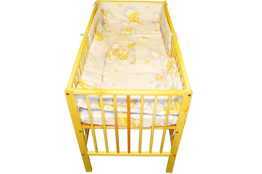 Lenjerie MyKids Teddy Scarita Albastru 5 Piese 120x60