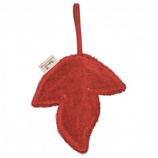 Textil din bambus pentru dentitie cu agatatoare suzeta Frunza Rosewood 11247 TM-TUT04-532