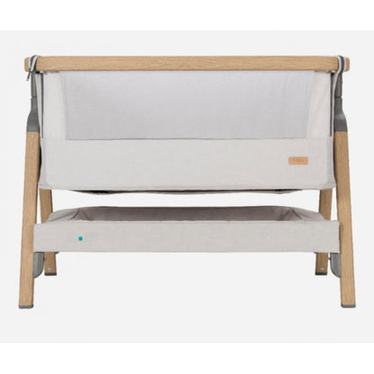 Tutti Bambini – Patut 2 in 1 co-sleeper CoZee Oak & Sterling Silver
