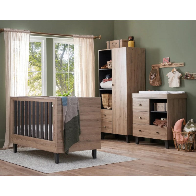 Tutti Bambini – Patut evolutiv 3 in 1 Como Oak & Slate Grey