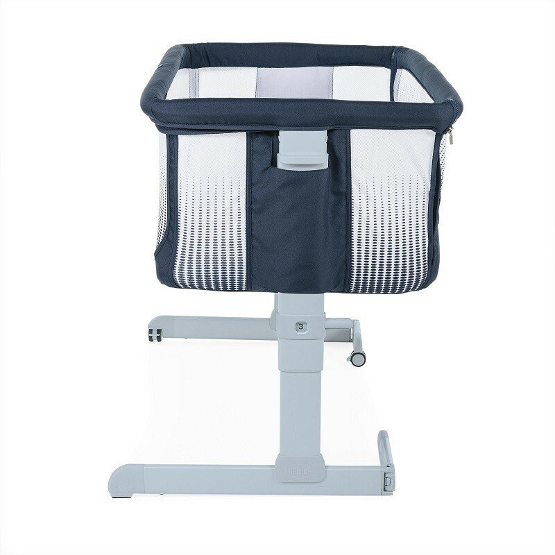 Patut atasabil Chicco Next 2 Me Air, India Ink (Albastru), 0 luni+