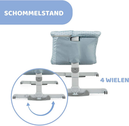 Patut Chicco CO-Sleeping Next2Me Dream, Sage (Turcoaz), 0luni+