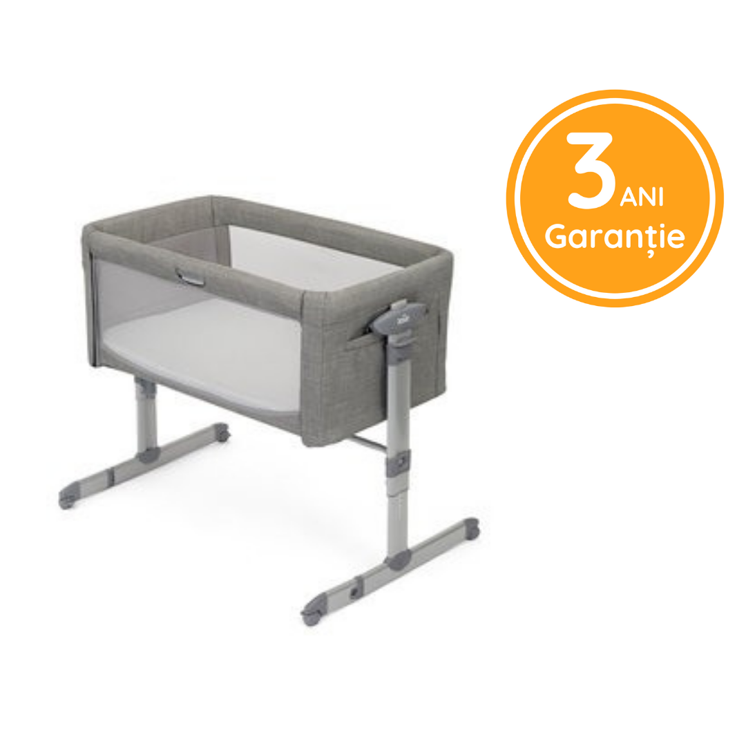 Joie - Patut Pliant 2 in 1 Roomie Glide Foggy Gray
