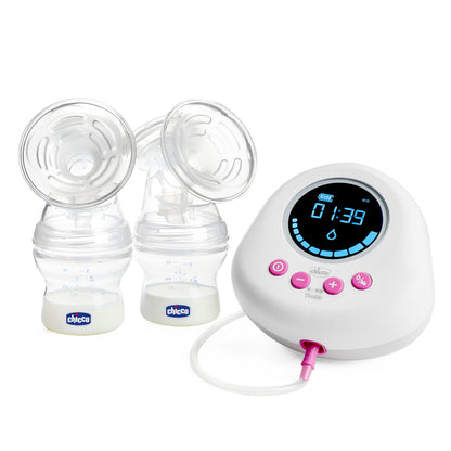 Pompa de san electrica dubla Chicco Naturally Me, 0luni+