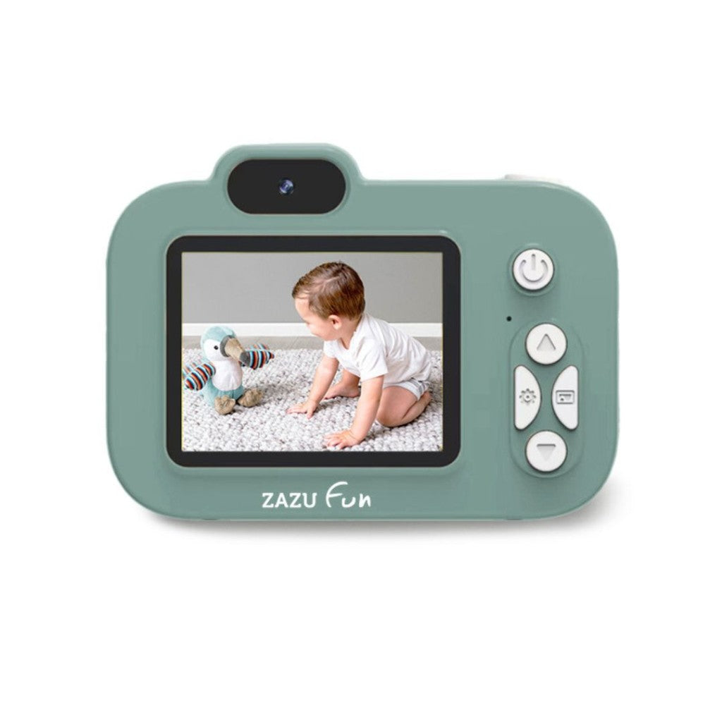 Camera digitala distractiva pentru copii ZAZU Verde