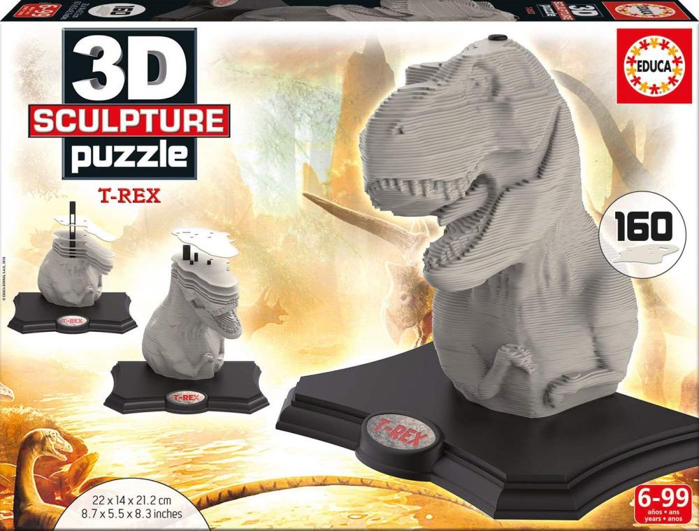 Puzzle T-REX 3D Educa 16967