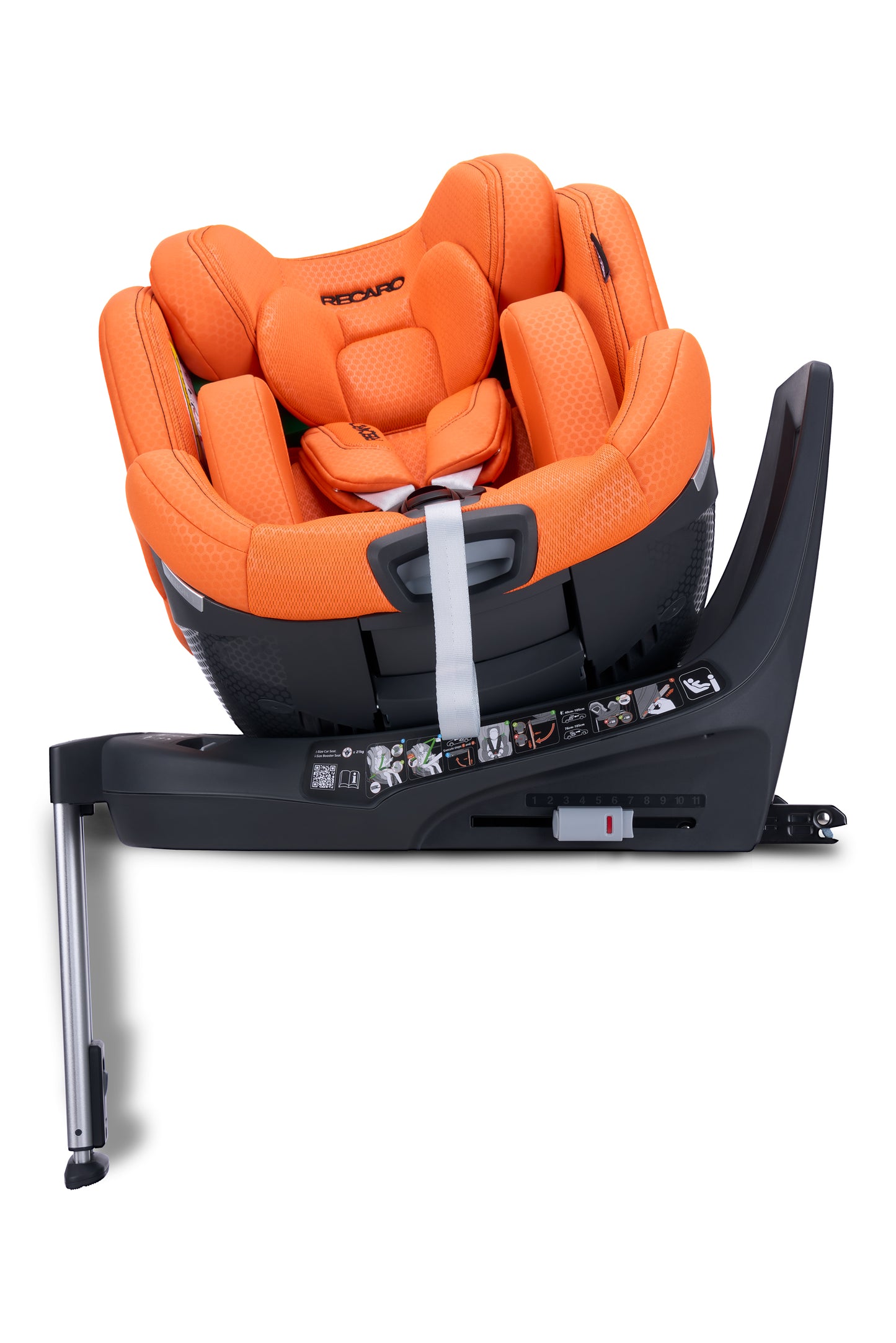 Scaun Auto Recaro Xenon 1, 0-21 kg, R129 i-Size , 0-7 ani, Vibrant Orange