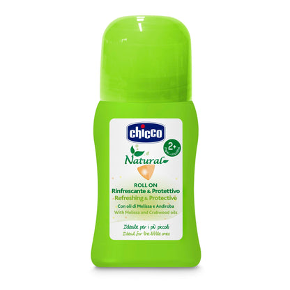 Roll-on revigorant si protector Chicco, ulei de melissa si andiroba, 60ml, 2luni+