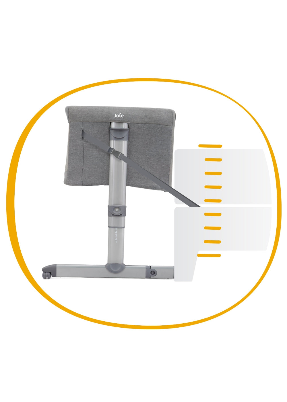 Joie - Patut Pliant 2 in 1 Roomie Gray Flannel