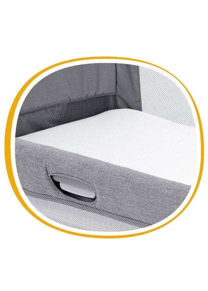 Joie - Patut Pliant 2 in 1 Roomie Gray Flannel