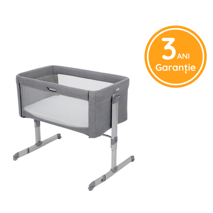 Joie - Patut Pliant 2 in 1 Roomie Gray Flannel