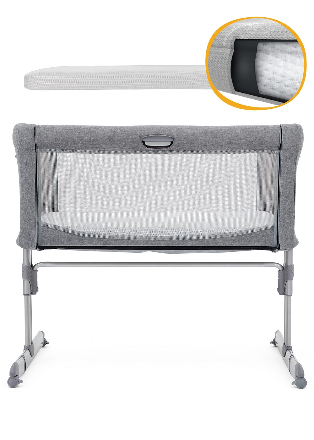 Joie - Patut Pliant 2 in 1 Roomie Gray Flannel