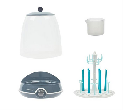 Babymoov - Sterilizator electric si uscator de biberoane 2 in 1 Turbo (+)