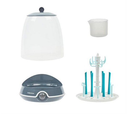 Babymoov - Sterilizator electric si uscator de biberoane 2 in 1 Turbo (+)