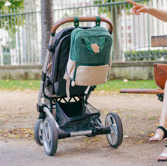 Badabulle - Geanta scutece tip Ghiozdan Safari