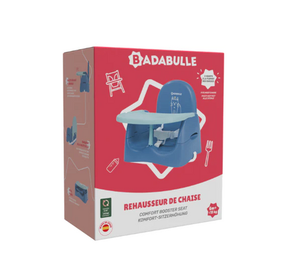 Badabulle- Booster pliabil Nomad Albastru cu Pisicuta