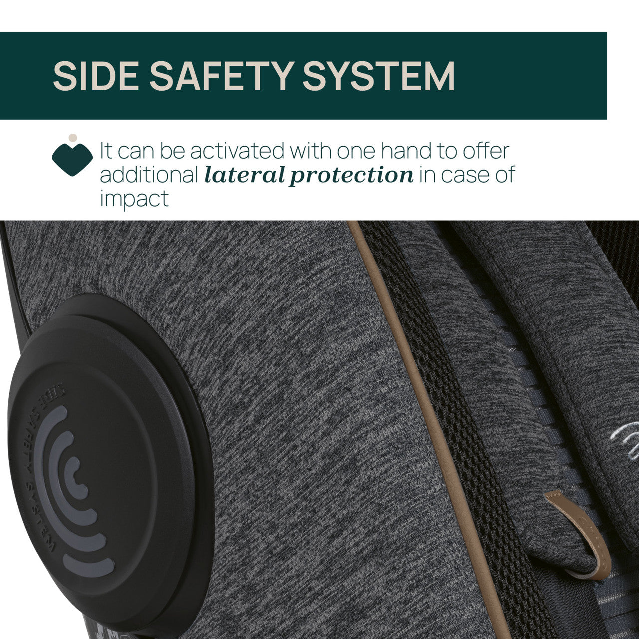 Scaun auto Chicco Bi-Seat i-Size Air cu baza Isofix, Graphite (gri), 40-150 cm (de la nastere pana la 12 ani)