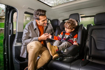 Scaun auto rotativ Chicco Unico EVO i-Size, BlackAir (Negru), de la nastere pana la 12 ani (40-150 cm)