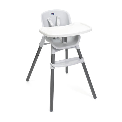 Scaun de masa Chicco evolutiv 3 in 1 Polly Zest, Moon Grey (Gri), 6luni+