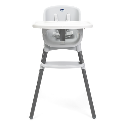 Scaun de masa Chicco evolutiv 3 in 1 Polly Zest, Moon Grey (Gri), 6luni+