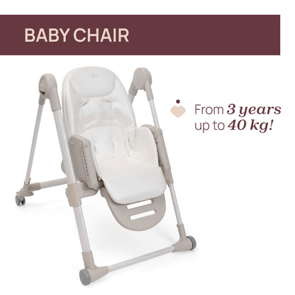 Scaun de masa Chicco Polly Armonia MotherPearl, 0luni+