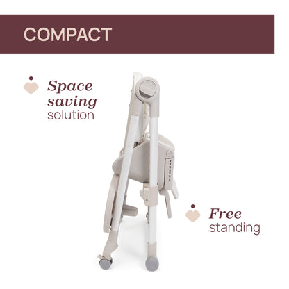 Scaun de masa Chicco Polly Armonia MotherPearl, 0luni+