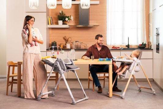 Scaun de masa Chicco Polly Armonia MotherPearl, 0luni+