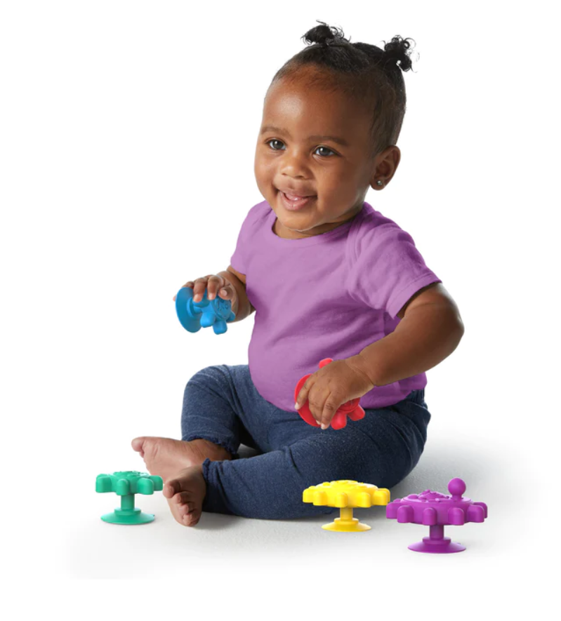 Baby Einsten - Set jucarii senzoriale Ventuzele vesele