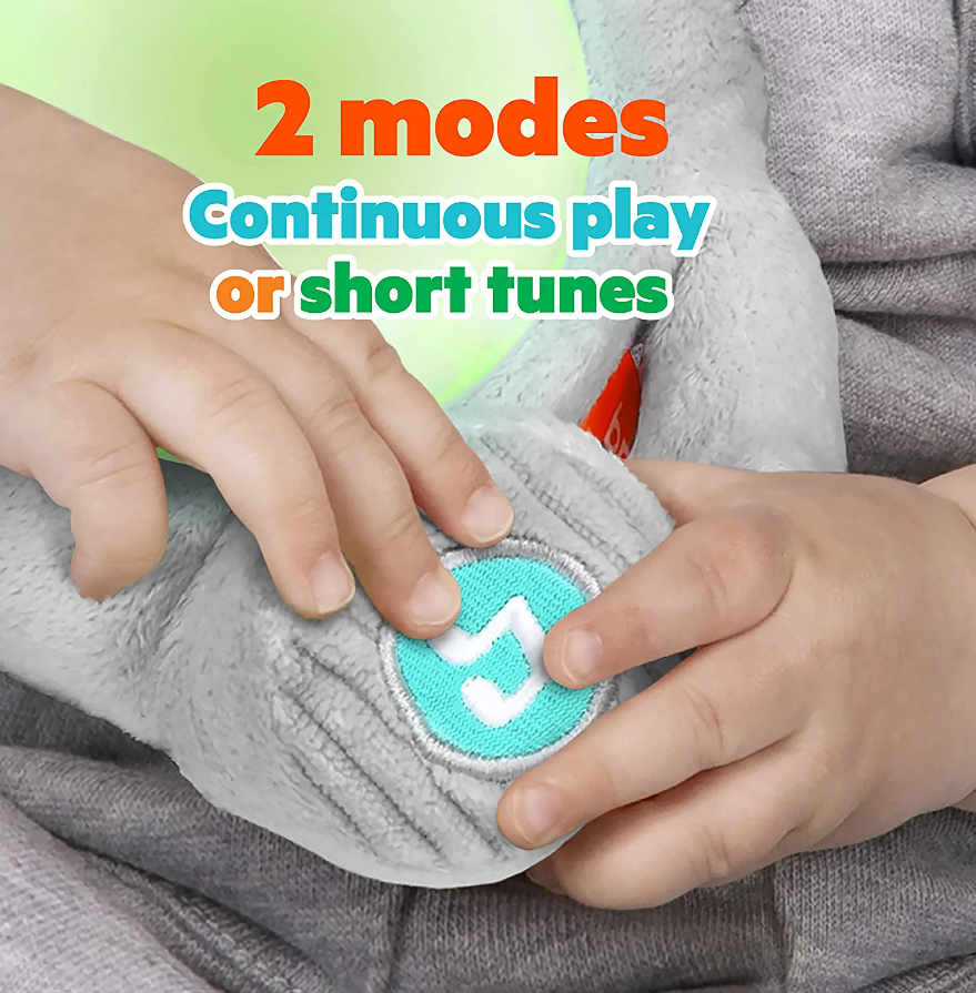 Bright Starts - Jucarie interactiva Hug a Bye Baby Elephant