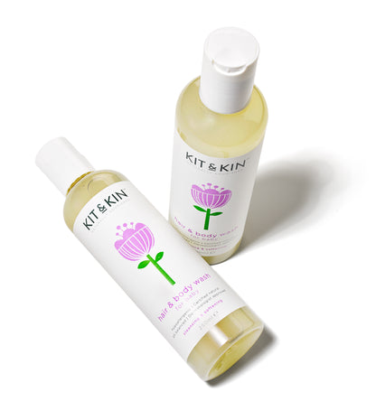 Sampon si gel de dus pentru copii Kit&Kin 250ml 25237 KKSHAMPOOWASH