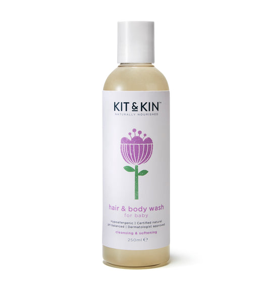 Sampon si gel de dus pentru copii Kit&Kin 250ml 25237 KKSHAMPOOWASH