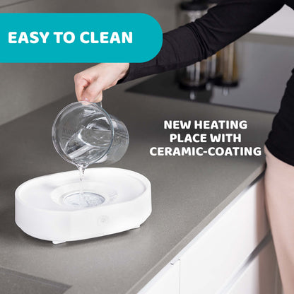 Sterilizator electric cu aburi Chicco 3 in 1 Steril Natural, 0luni+