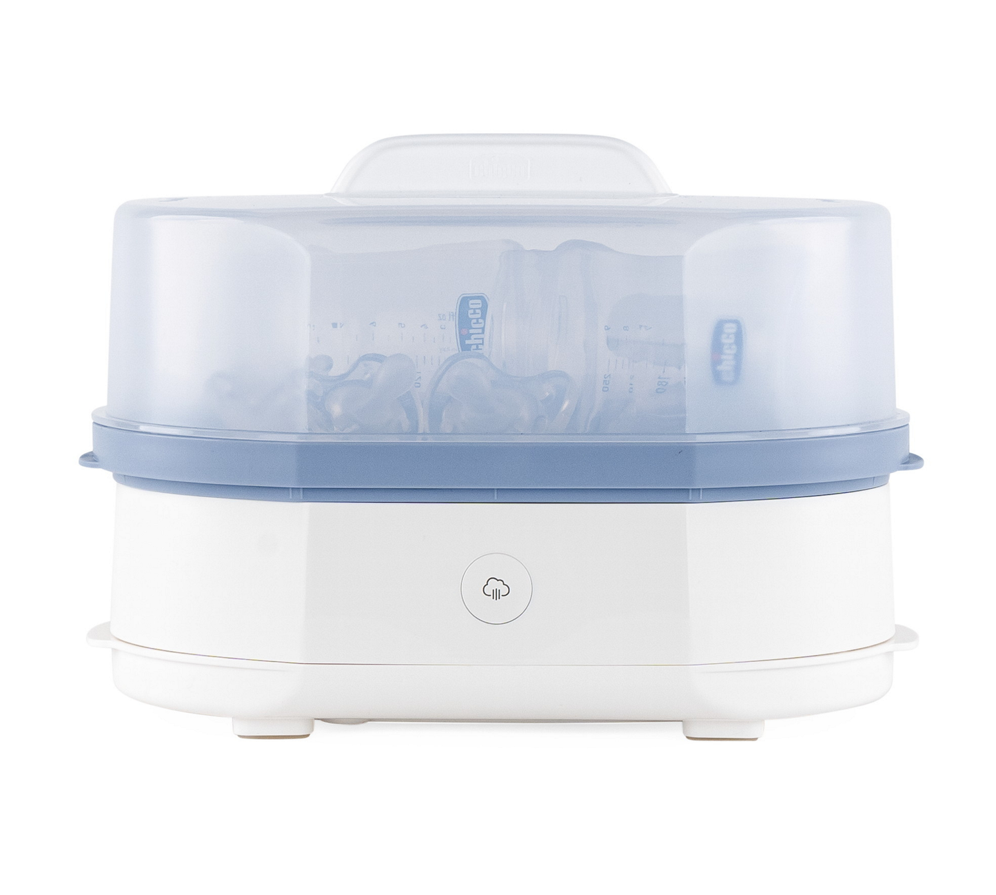 Sterilizator electric cu aburi Chicco 3 in 1 Steril Natural, 0luni+