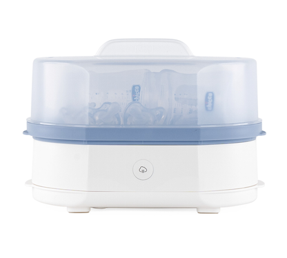 Sterilizator electric cu aburi Chicco 3 in 1 Steril Natural, 0luni+