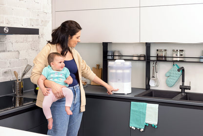 Sterilizator electric digital Chicco cu uscator biberoane si accesorii mici, 0luni+