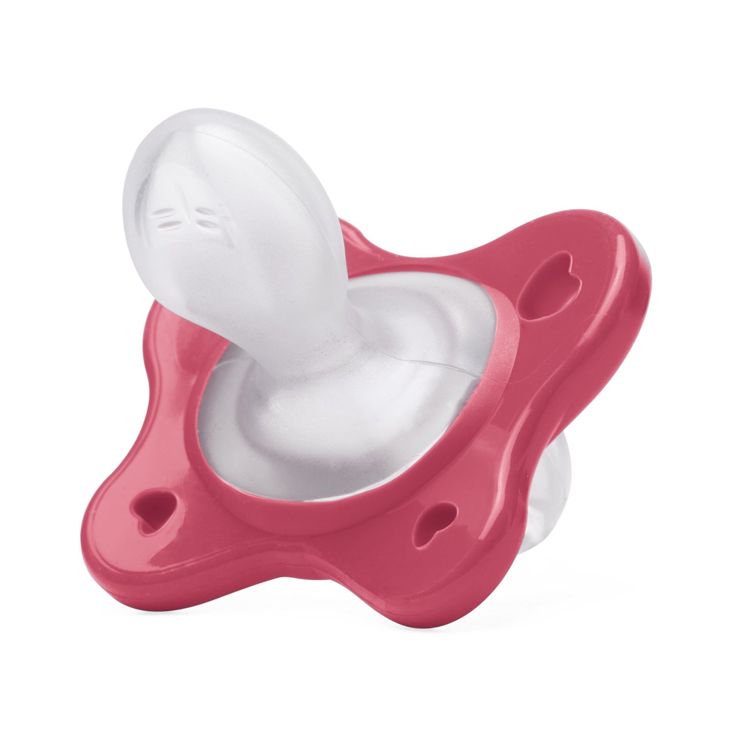 Suzeta anatomica Chicco PhysioForma DualSoft, 2buc, roz, 16-36luni