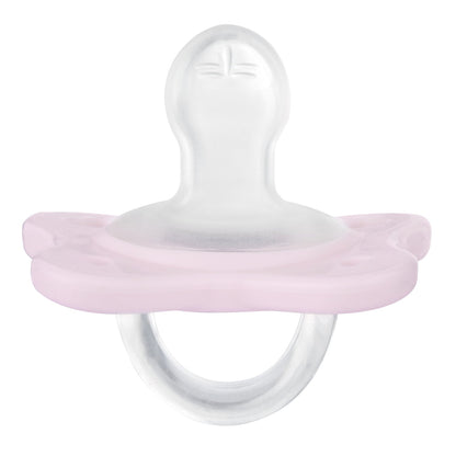 Suzeta anatomica Chicco PhysioForma DualSoft, 2buc, roz, 2-6luni