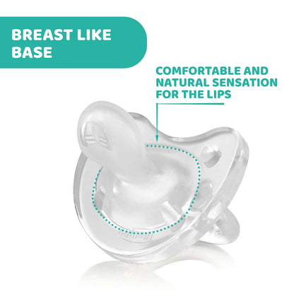 Suzeta anat. Chicco PhysioSoft, s., bleu, 6-16luni