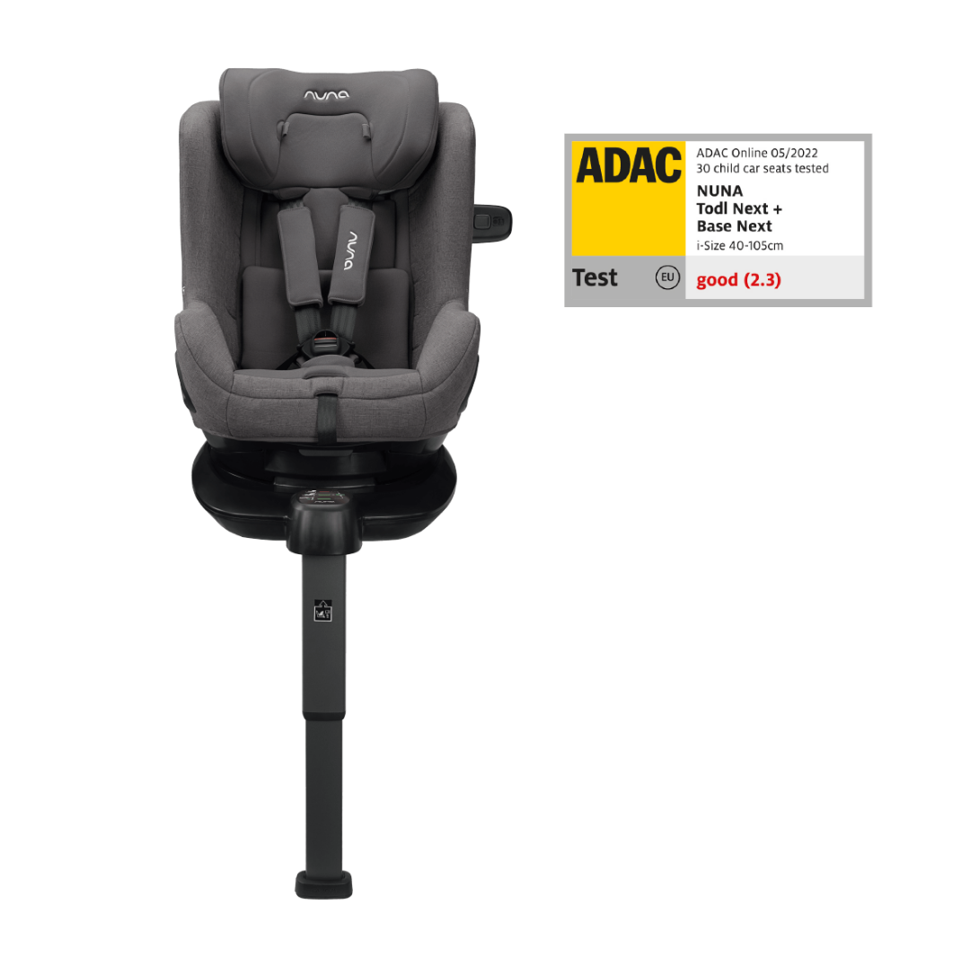 Nuna - Scaun auto rotativ i-Size TODL next Granite, 40-105 cm, testat ADAC