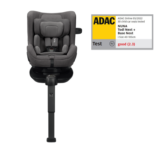 Nuna - Scaun auto rotativ i-Size TODL next Granite, 40-105 cm, testat ADAC