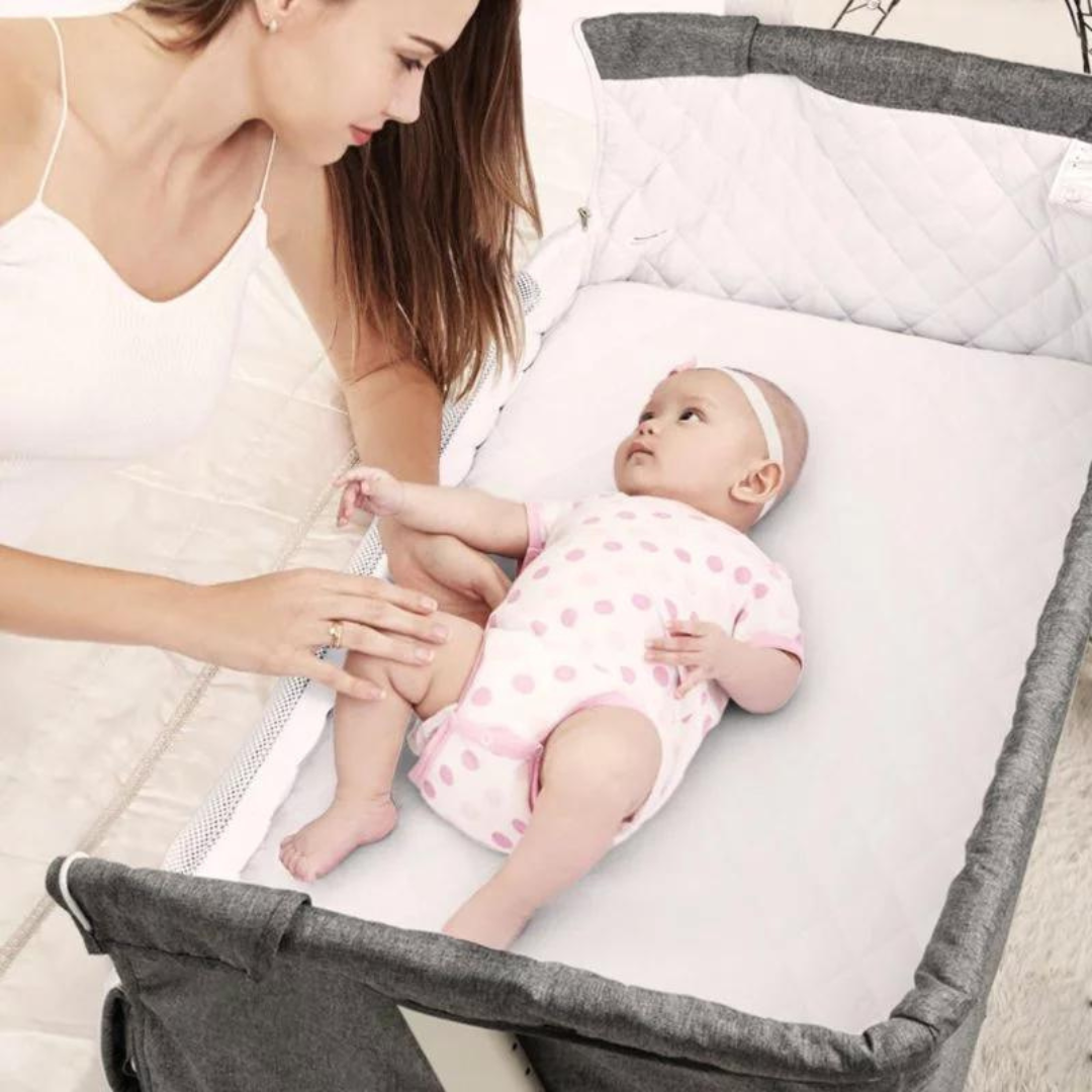 BabyGo – Patut co-sleeper 2 in 1 Together Beige