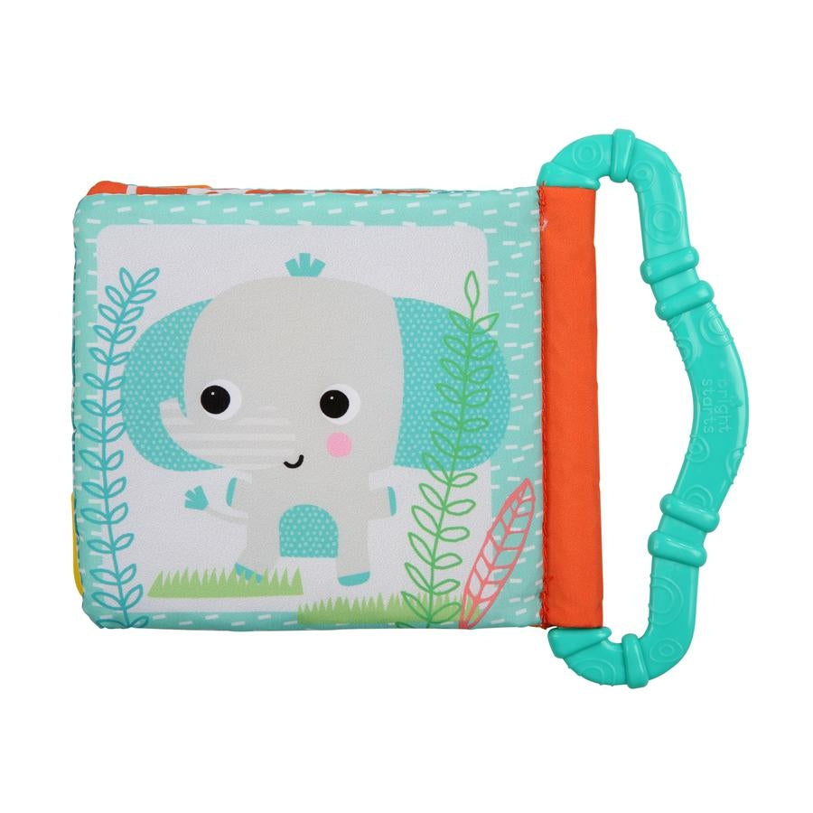 Bright Starts - Jucaria rontaie si invata Teethe & Read Albastru