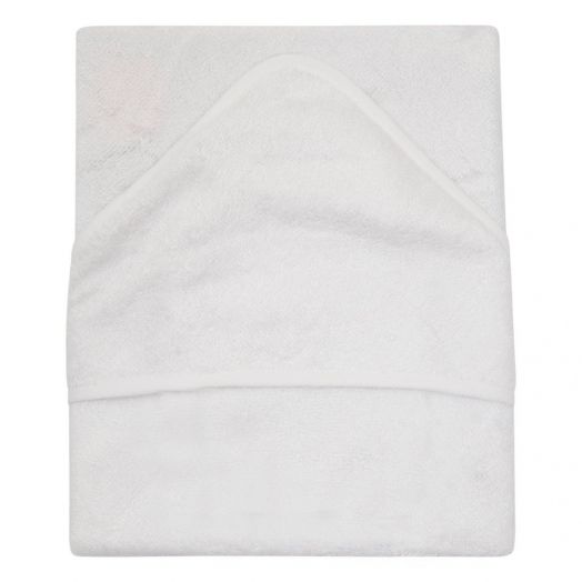 Prosop cu Gluga XXL pentru Copii din Bambus Alb 5193 TM-CAP05-WI