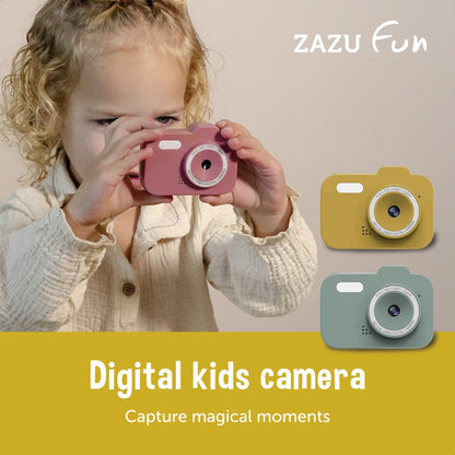 Camera digitala distractiva pentru copii ZAZU Roz