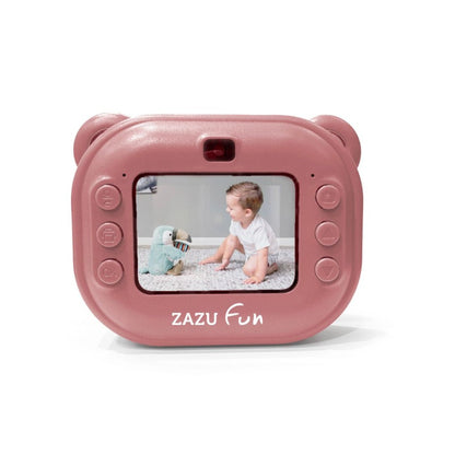 Aparat foto digital pentru copii ZAZU fun Instant Print Roz
